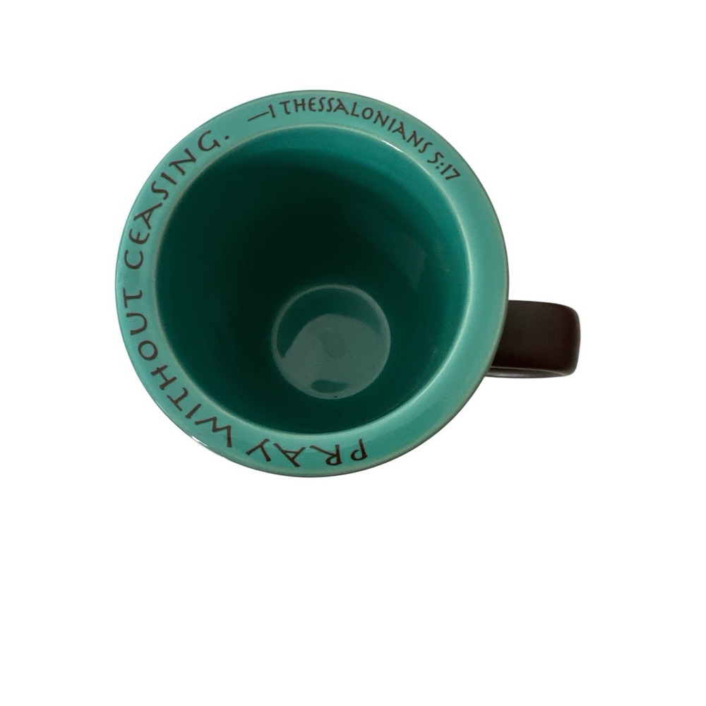 Abbey Press Cup Mug Prayer Changes Everything Religious Gift Brown - Picture 4 of 7